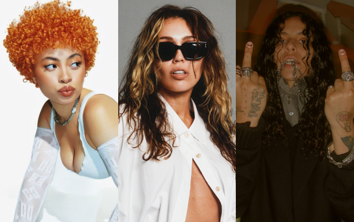 Miley Cyrus, Ice Spice y 070 Shake: los artistas queer dominaron las listas del Reino Unido en 2023