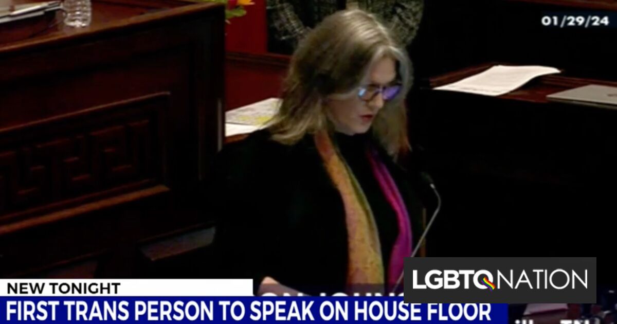 Mujer trans ofrece oración de apertura en la legislatura de Tennessee