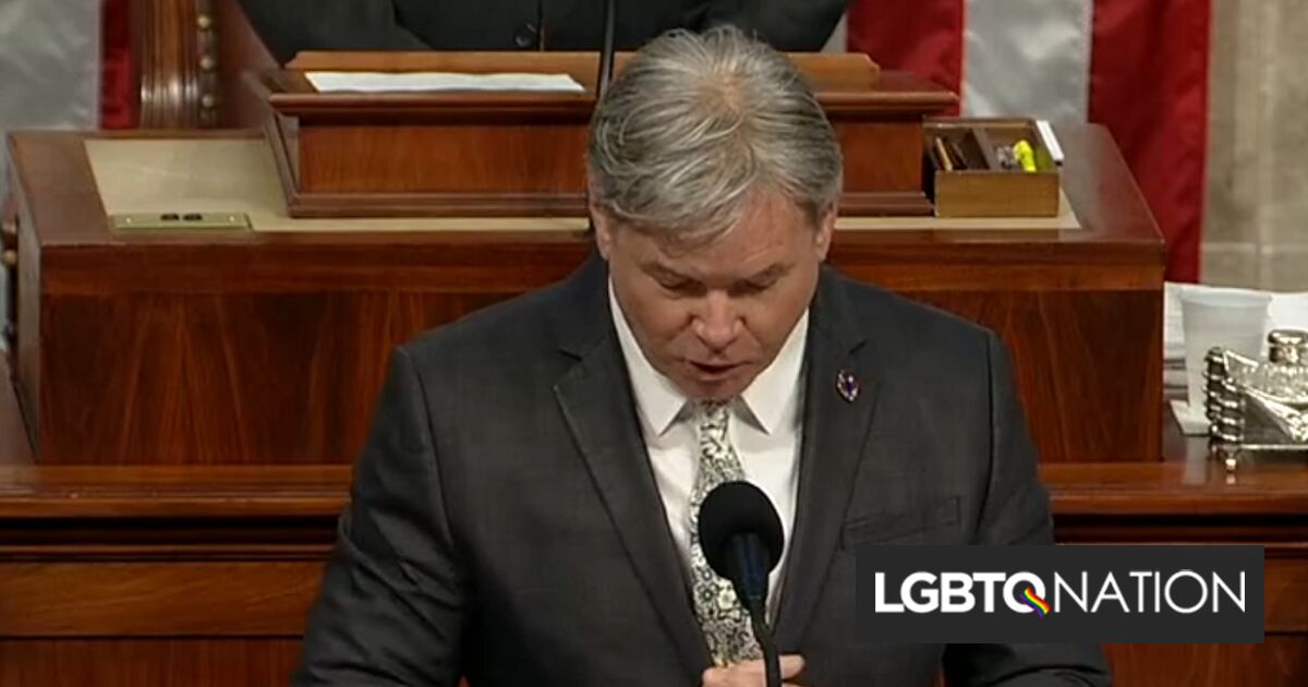 Pastor anti-LGBTQ+ ofrece oración de apertura en la Cámara de Representantes