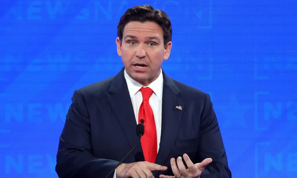 Ron DeSantis, gobernador de Florida