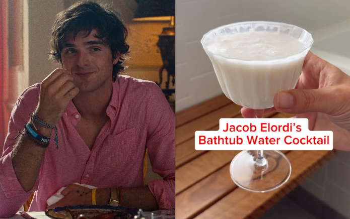 Saltburn: ahora puedes preparar un cóctel inspirado en el agua del baño de Jacob Elordi