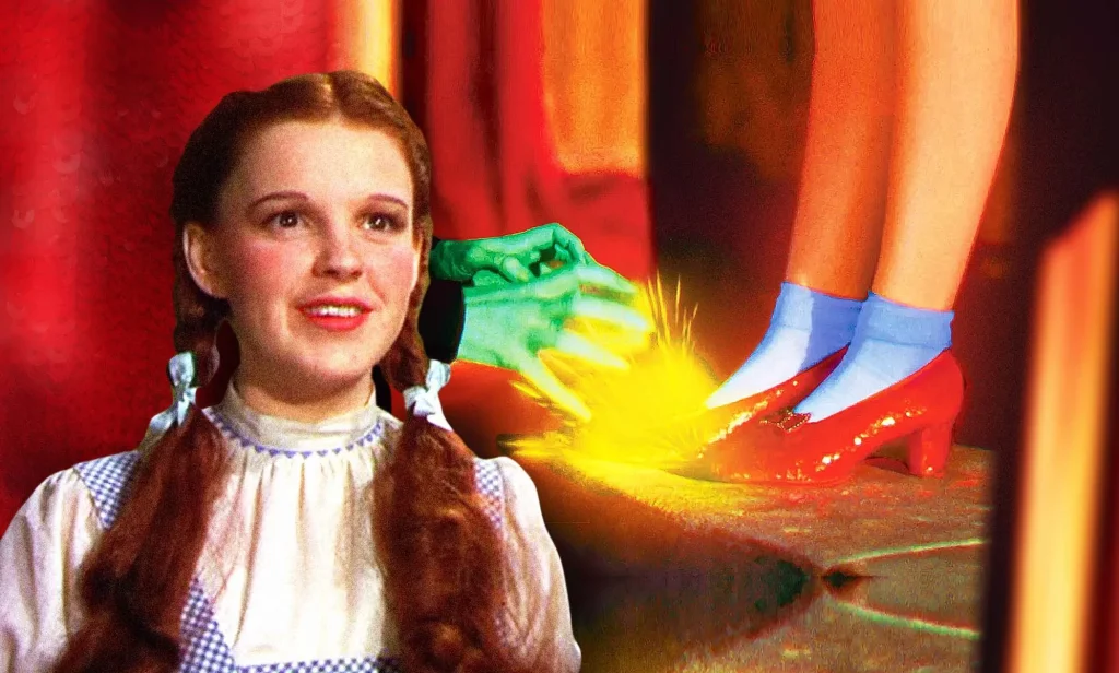 Un hombre admite por qué robó las zapatillas de rubí de Judy Garland en El Mago de Oz