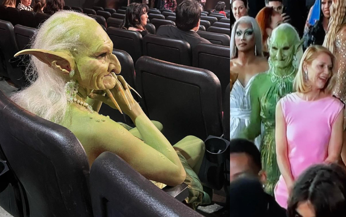 “WTF”: Internet reacciona al traje de “duende” de la estrella de Drag Race, la Princesa Poppy, en los Emmy