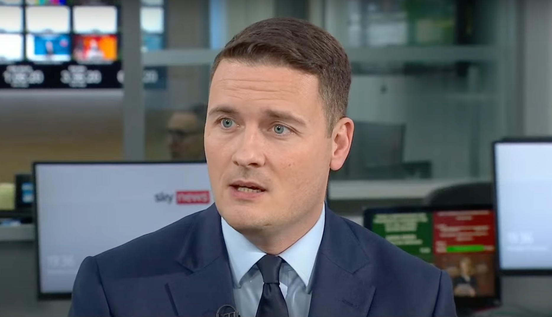Labour MP and shadow health secretary Wes Streeting on Sky News