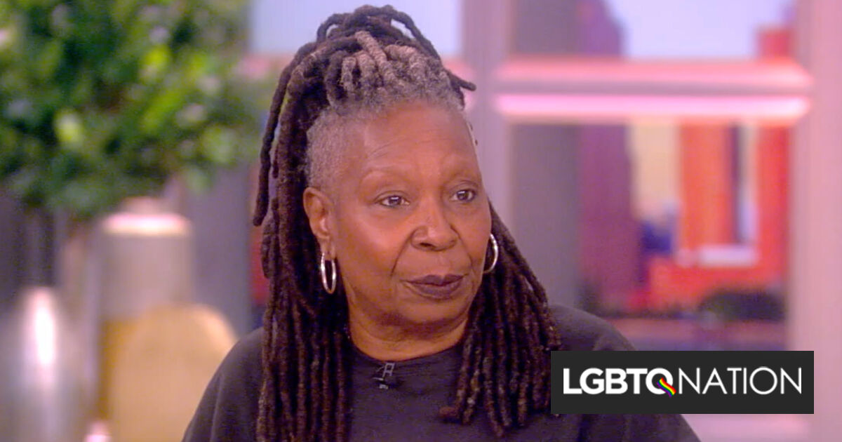 Whoopi Goldberg: Trump “desaparecerá” a los homosexuales si es reelegido