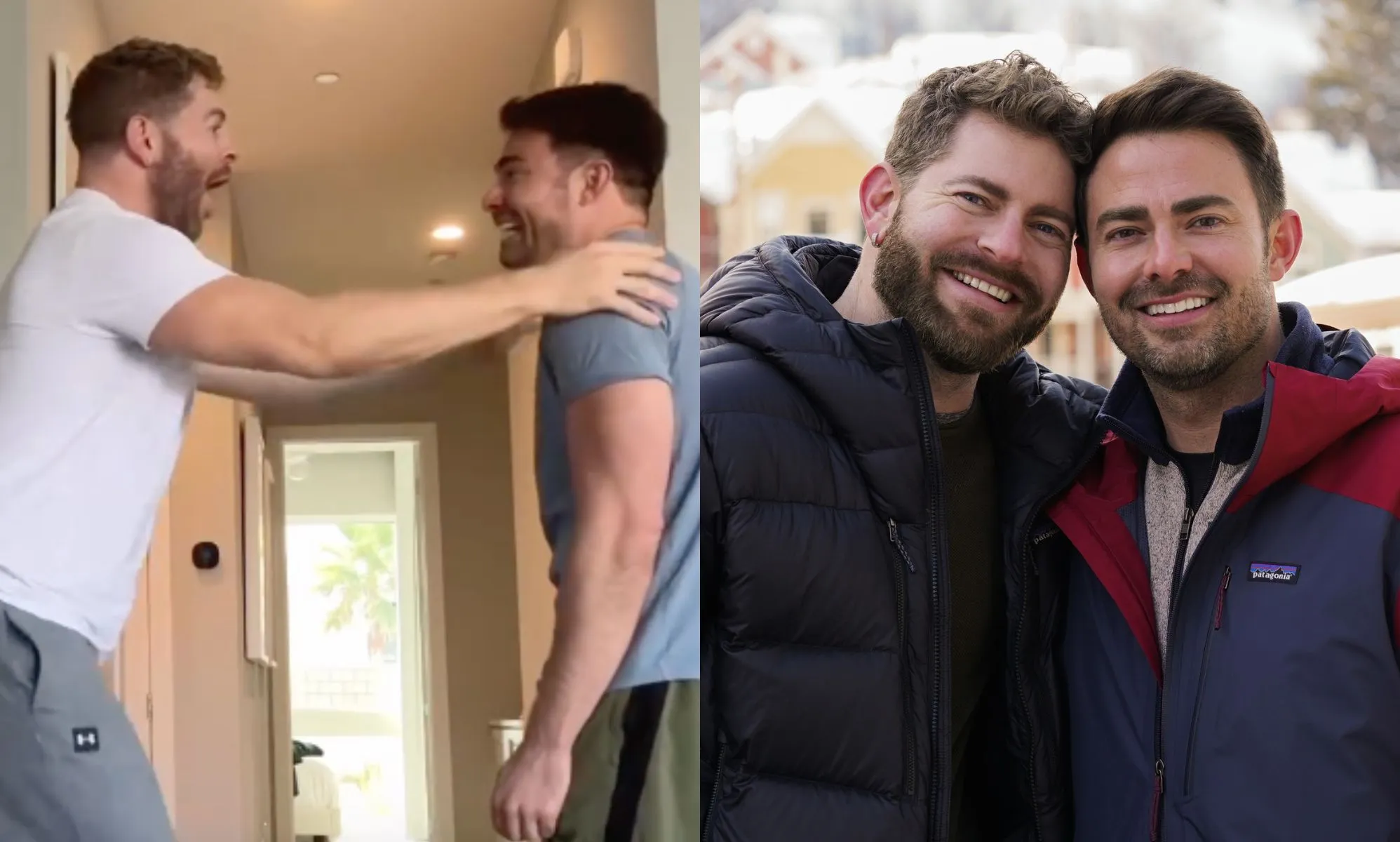 Jonathan Bennett shares video of husband Jaymes Vaughan reacting to Broadway Spamalot casting.