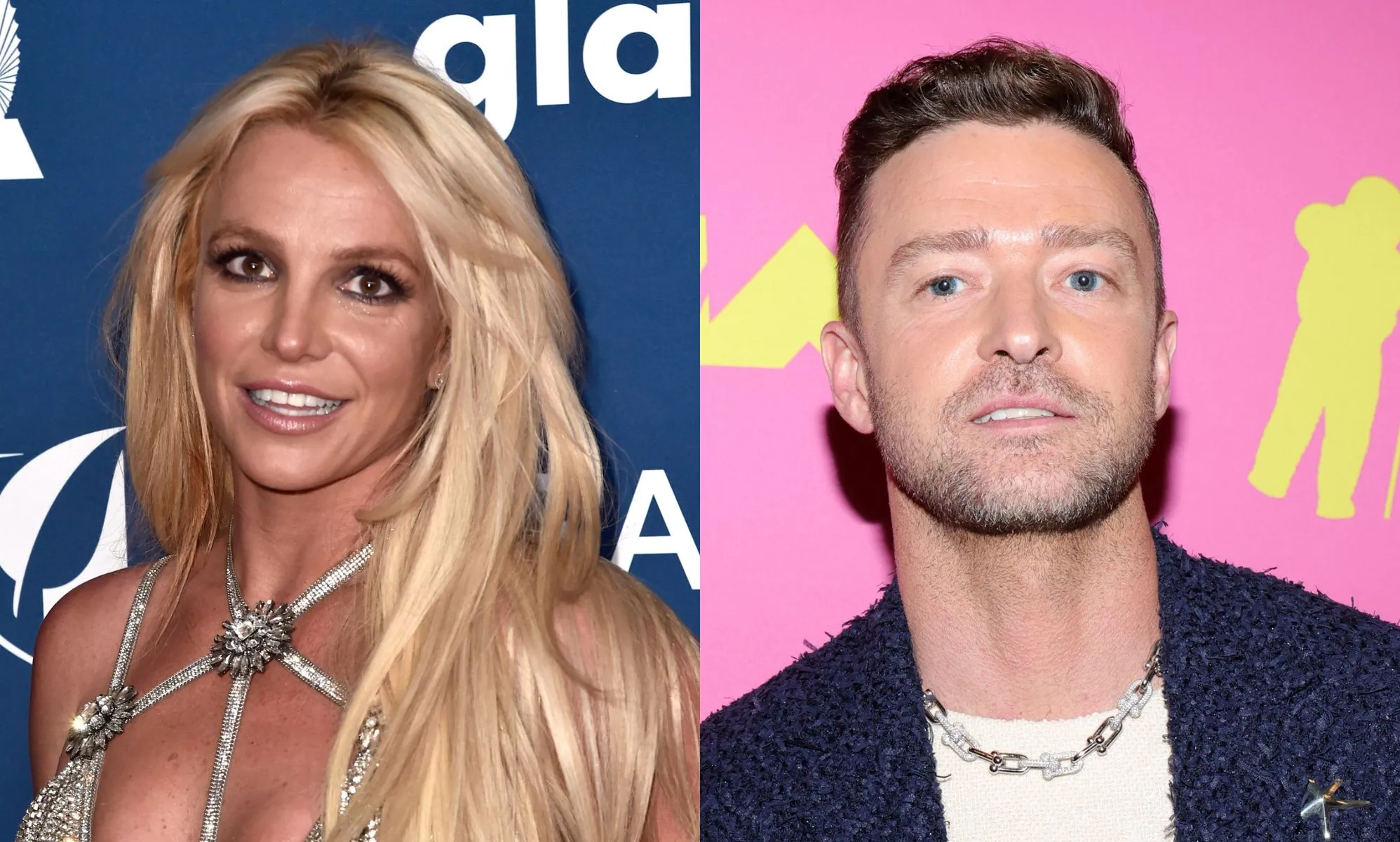 Britney Spears and Justin Timberlake.