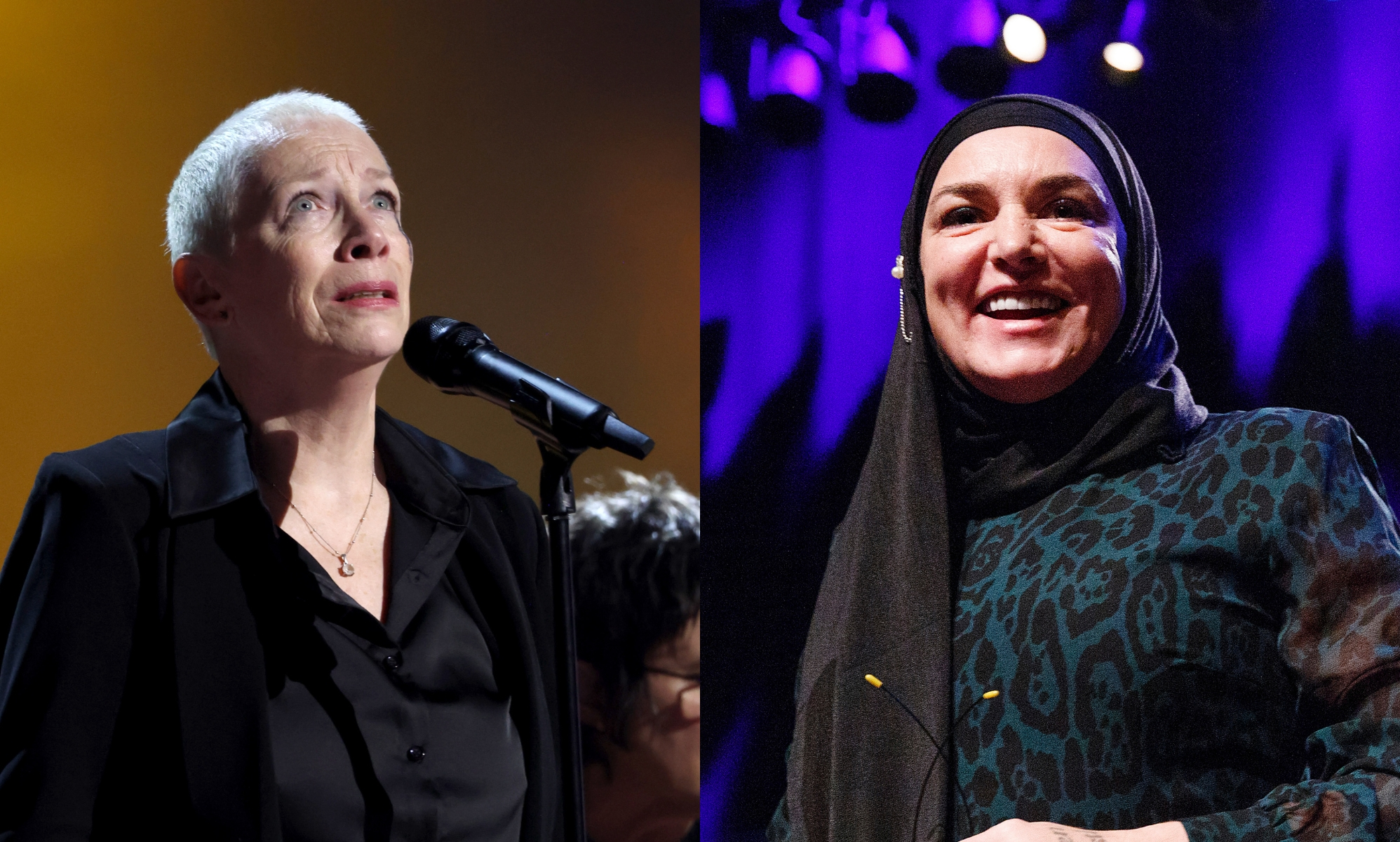 Annie Lennox performed a tribute to Sinéad O