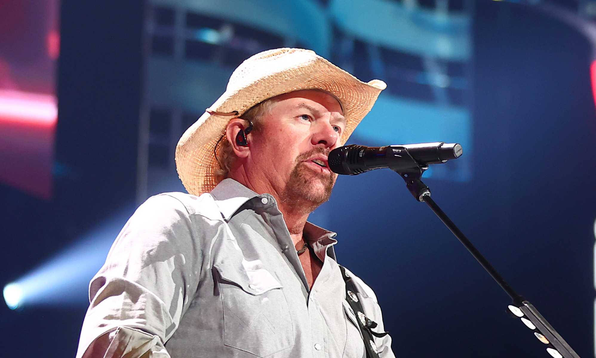 Toby Keith performs onstage during the 2021 iHeartCountry Festival on 30 October, 2021 in Austin, Texas
