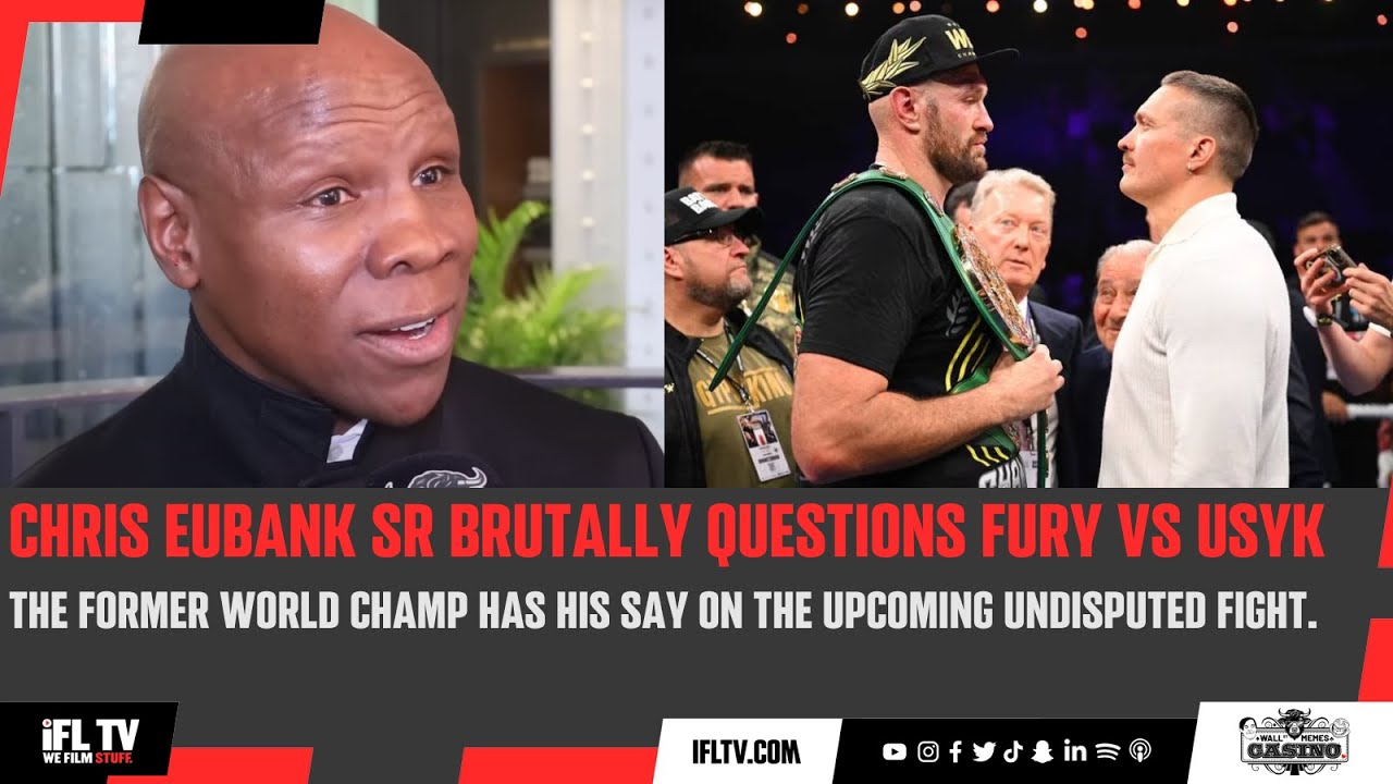 Chris Eubank es etiquetado como un 'hombre de las cavernas' después de una perorata sexista 'impactante'