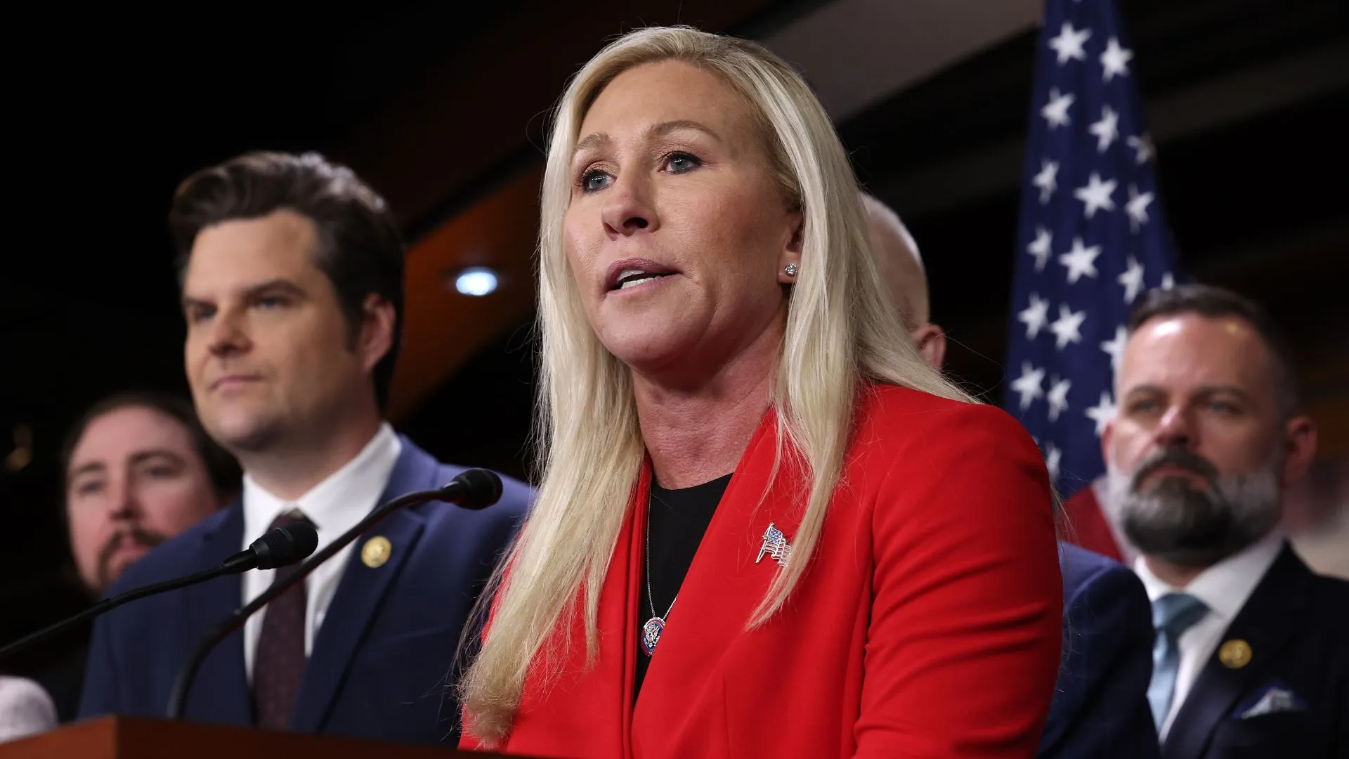 US Republican representative Marjorie Taylor Greene