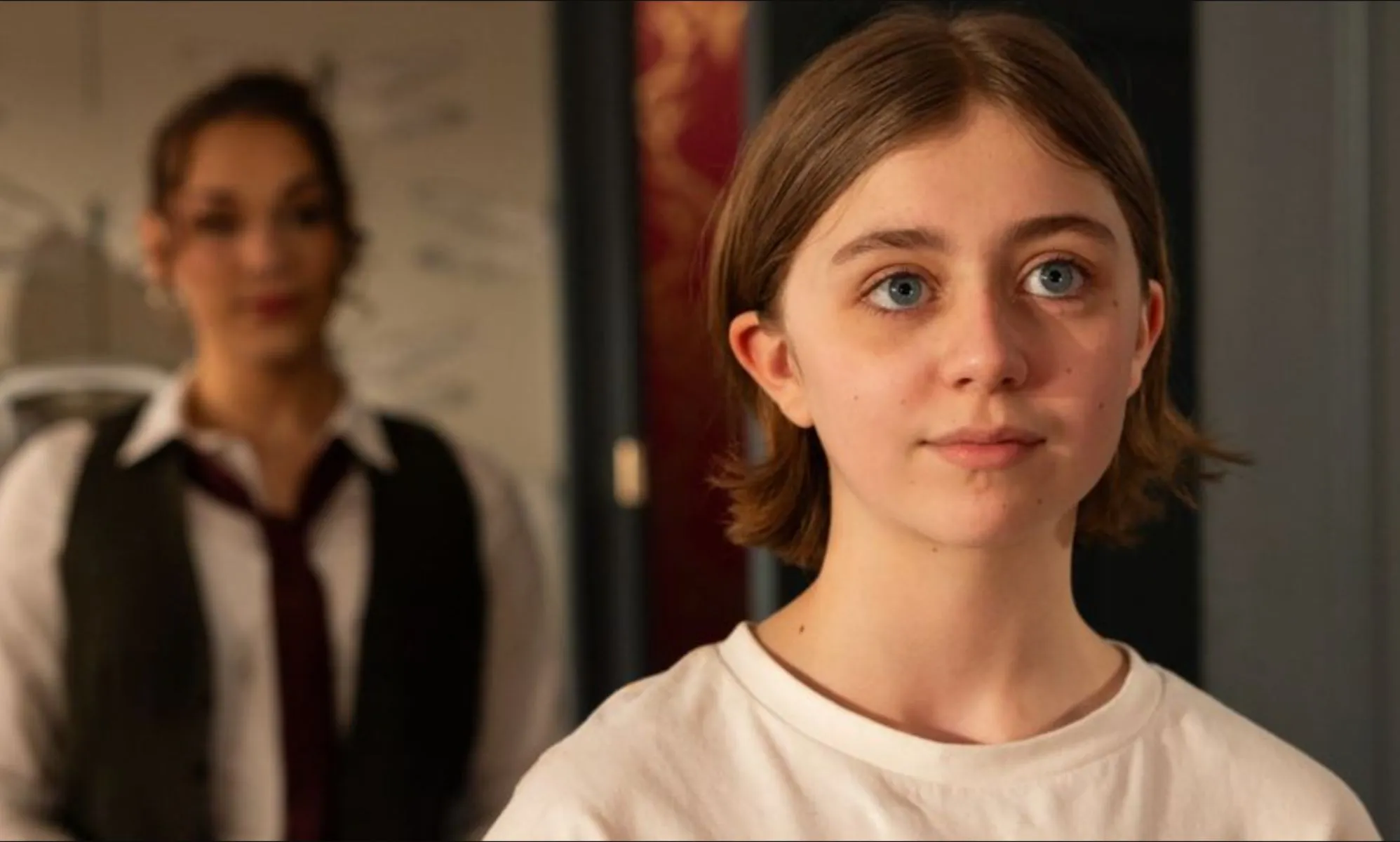 Ava Webster as Rose Lomax in upcoming Hollyoaks scenes.