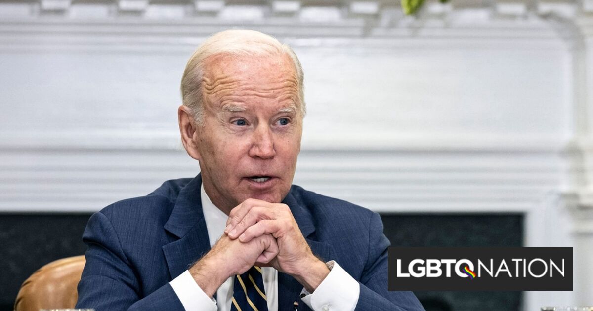 Demócrata local ataca a Joe Biden por apoyar “la mutilación de niños” en una perorata de odio