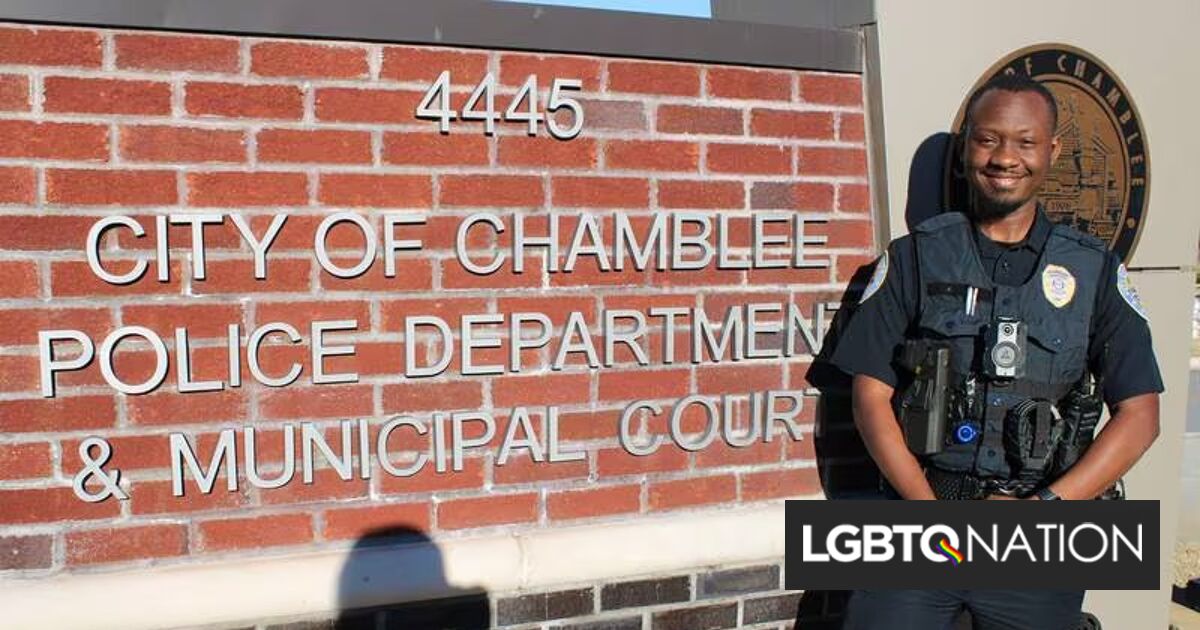 Este policía se inspiró para ayudar a otros después de ser víctima de un crimen de odio.