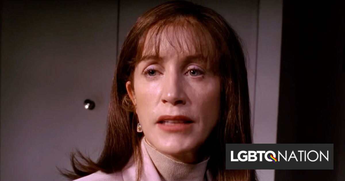 La estrella de “Transamerica”, Felicity Huffman, no interpretaría a una mujer trans ahora. ¿Pero ella está de acuerdo con eso?