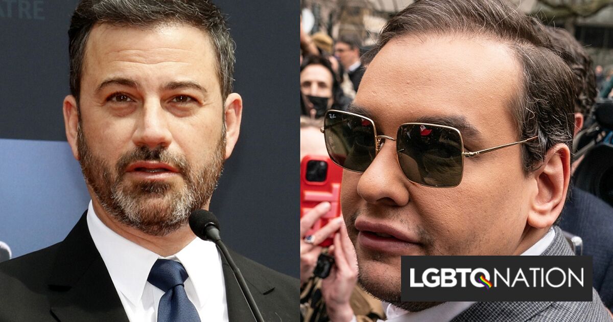 Las bromas de Jimmy Kimmel enojaron tanto a George Santos que está demandando al presentador nocturno