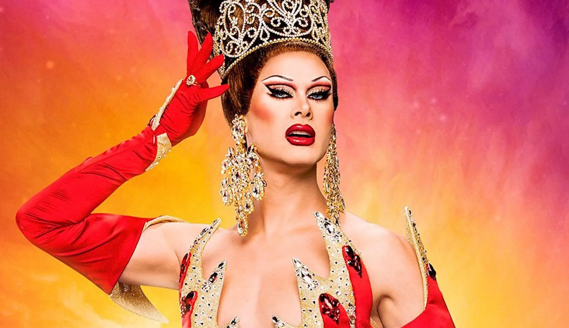Scarlet Envy in a promotional image for RuPaul