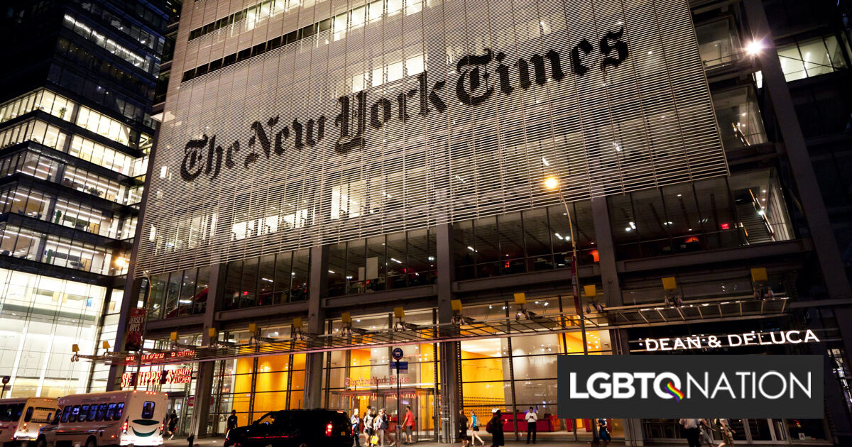 Los proyectos de ley anti-trans siguen citando al New York Times
