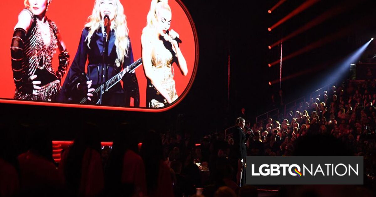 Madonna se asocia con grupo LGBTQ+ antes del concierto de esta noche