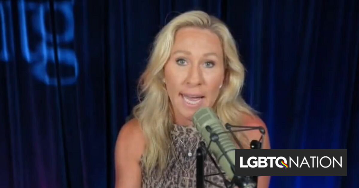 Marjorie Taylor Greene llama a las personas LGBTQ+ “peluqueros y pedófilos” mientras defiende a LibsofTikTok