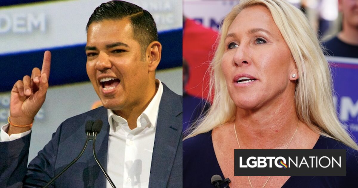 Marjorie Taylor Greene sale furiosa de la sala cuando un congresista gay denuncia un comportamiento “loco”