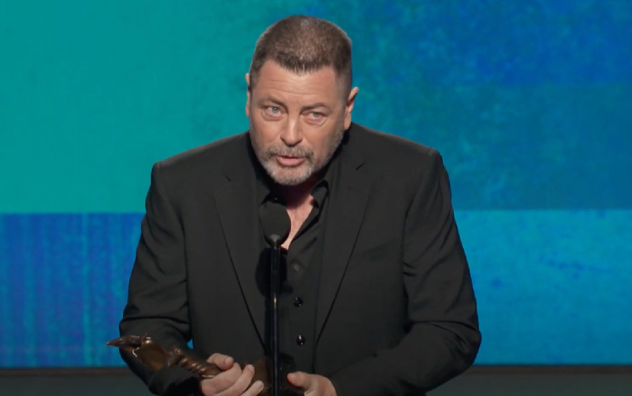 The Last of Us: Nick Offerman denuncia “imbéciles” homofóbicos en un brillante discurso de premiación