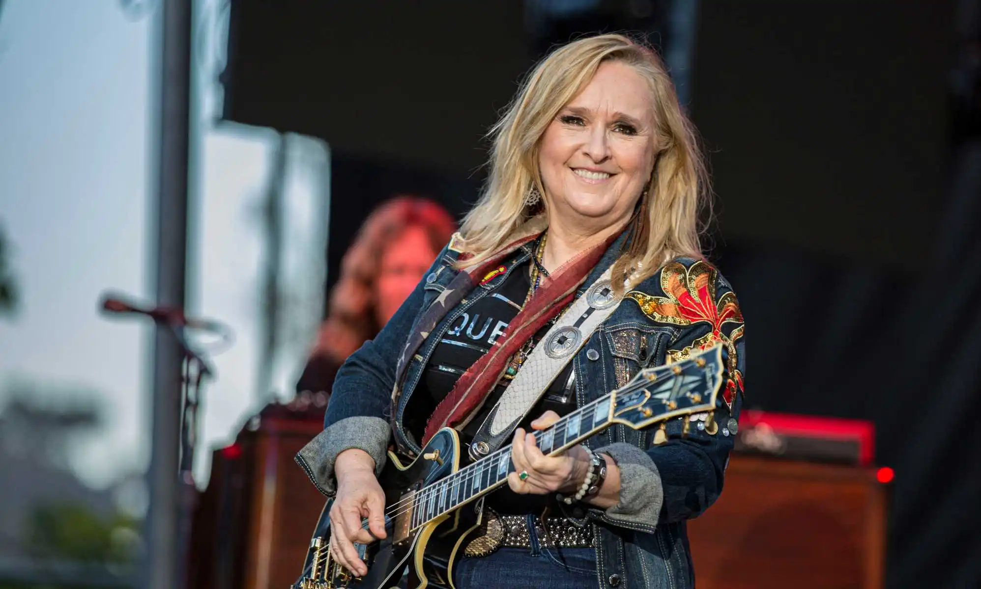 SAN DIEGO, CALIFORNIA - JULY 14: Musician Melissa Etheridge performs on stage at San Diego Pride Festival 2019 on July 14, 2019 in San Diego, California. (Photo by Daniel Knighton/Getty Images)