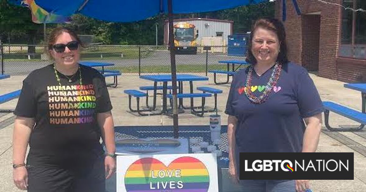 Este grupo LGBTQ+ de un pequeño pueblo estaba generando buena voluntad, hasta que los conservadores desquiciados copiaron su acto.