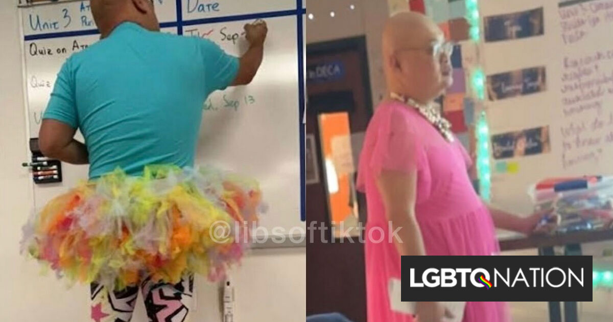 El querido maestro renuncia después de que Libs de TikTok lo atacara por usar un vestido