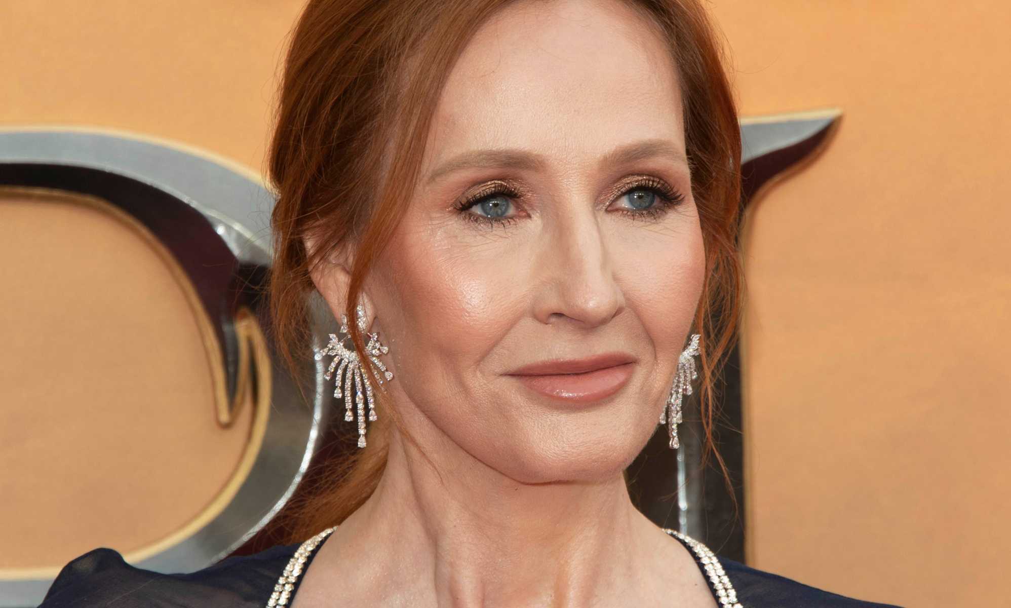 JK Rowling arrives at the