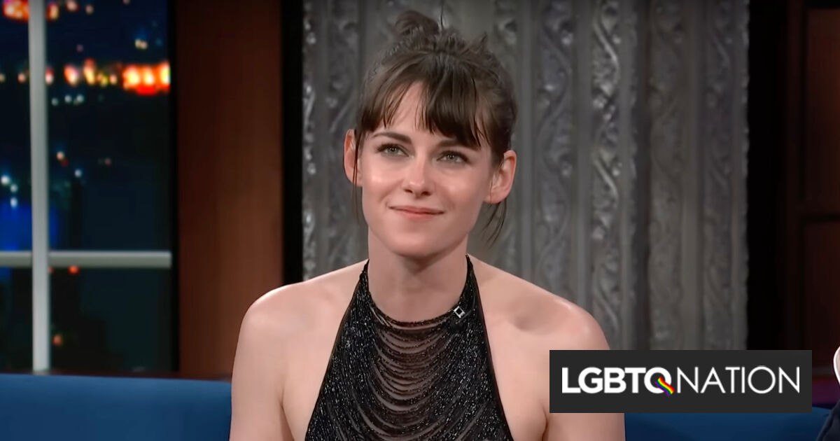 Kristen Stewart destruye en solo dos palabras a los derechistas que se asustaron con su foto en suspensorio
