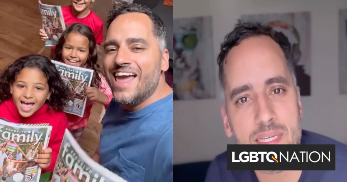 Papá gay aplaude al supremacista blanco que lo atacó por tener una familia