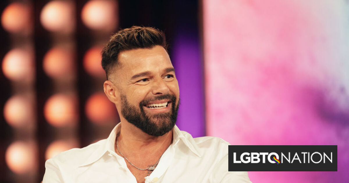 Ricky Martin salió del armario luego de que su papá le dijera algo importante