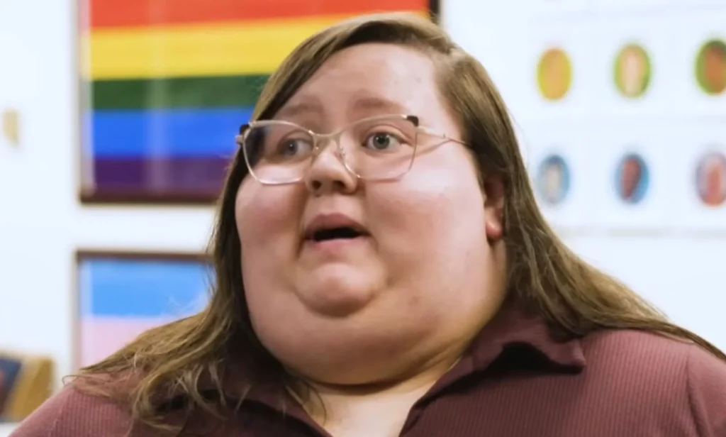 Former Owasso Public Schools student, Marley H, speaks to a camera.