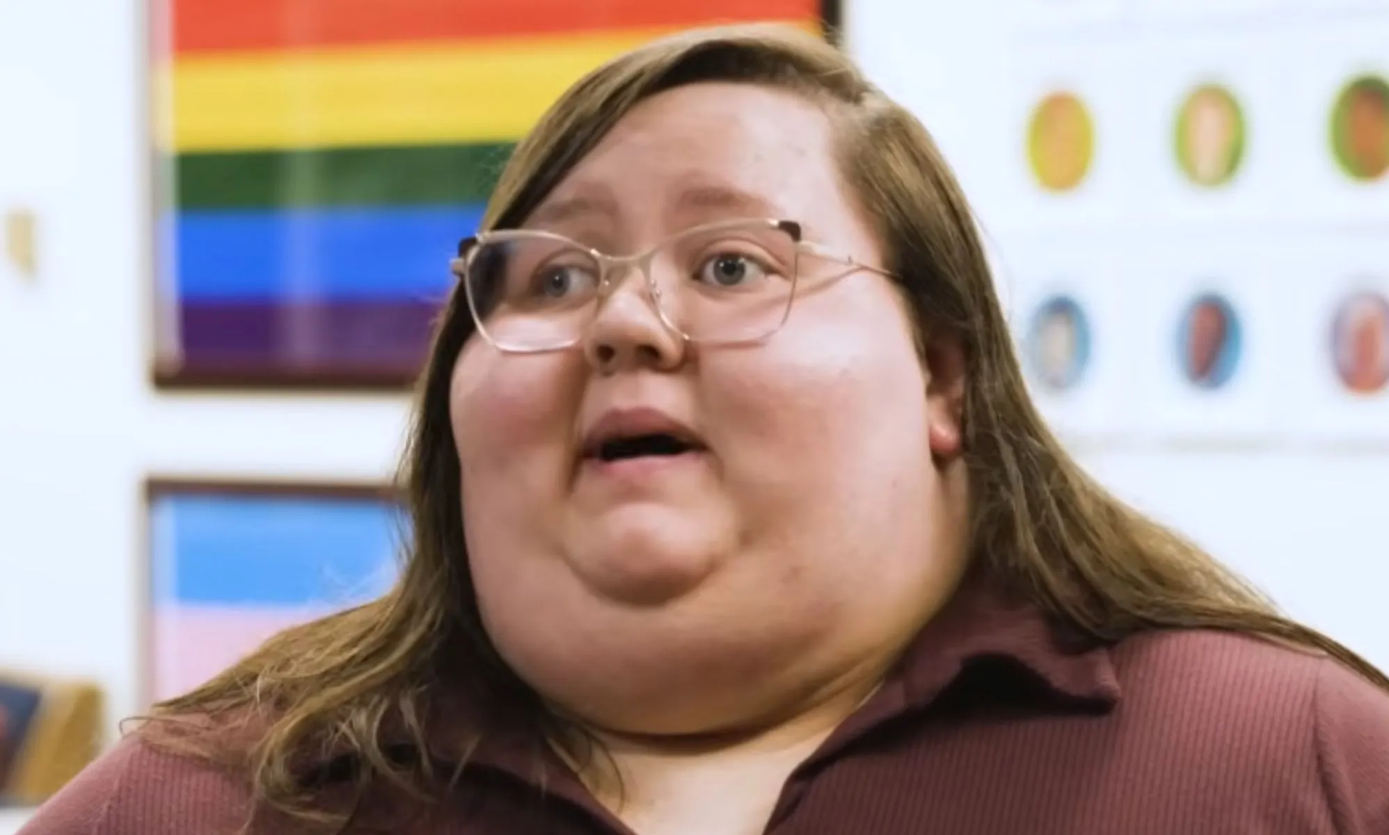 Former Owasso Public Schools student, Marley H, speaks to a camera.