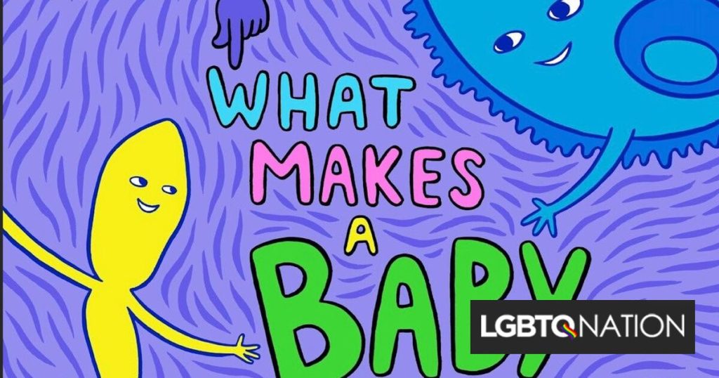 Este libro infantil sobre el origen de los bebés es el sueño de un padre queer