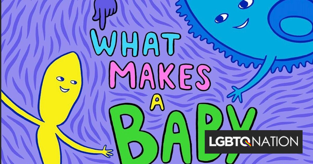 Este libro infantil sobre el origen de los bebés es el sueño de un padre queer