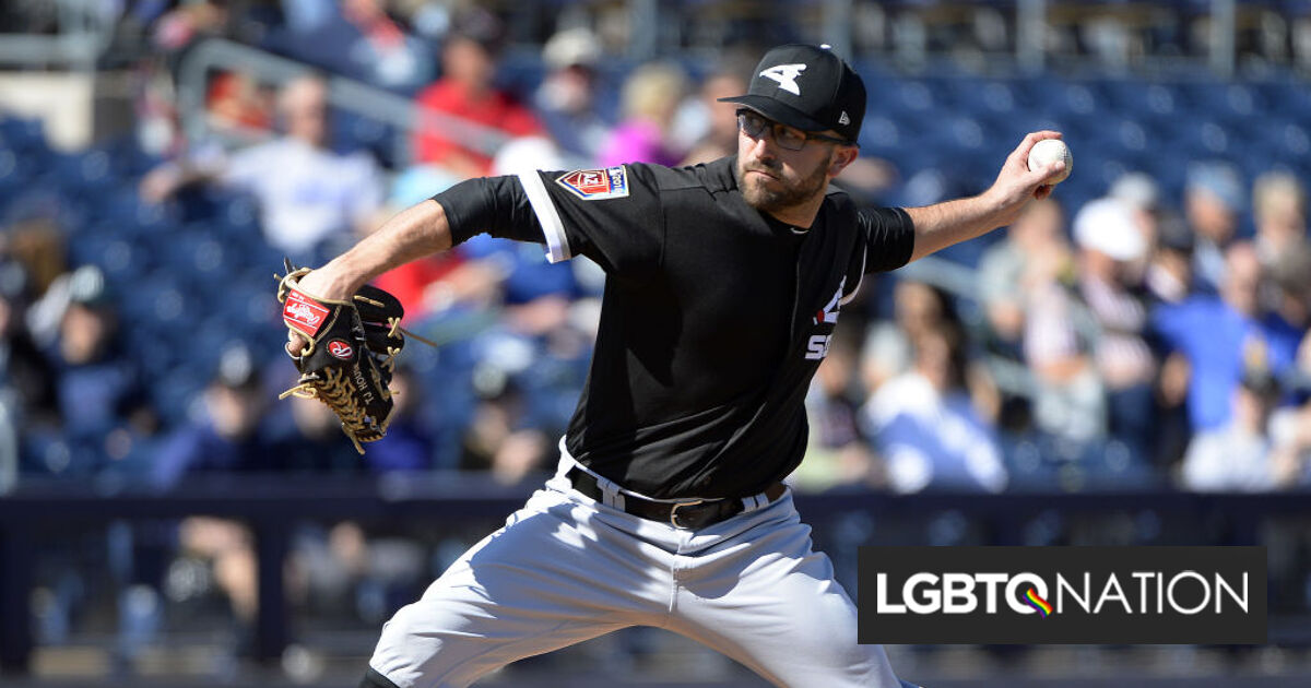 Ex jugador de béisbol profesional se casa con su marido en impresionante ceremonia en Nueva Orleans