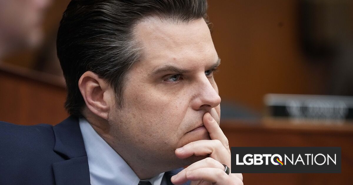 Matt Gaetz estaba en una fiesta impulsada por drogas con una niña menor de edad que estaba desnuda, afirma un testigo