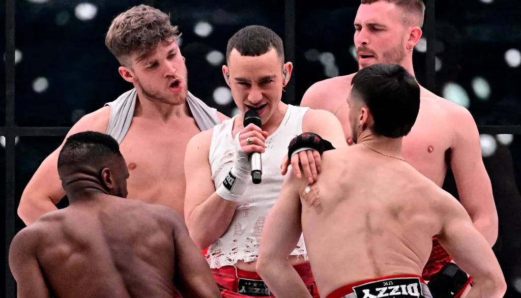 British singer Oliver Alexander Thornton aka Olly Alexander representing the United Kingdom with the song