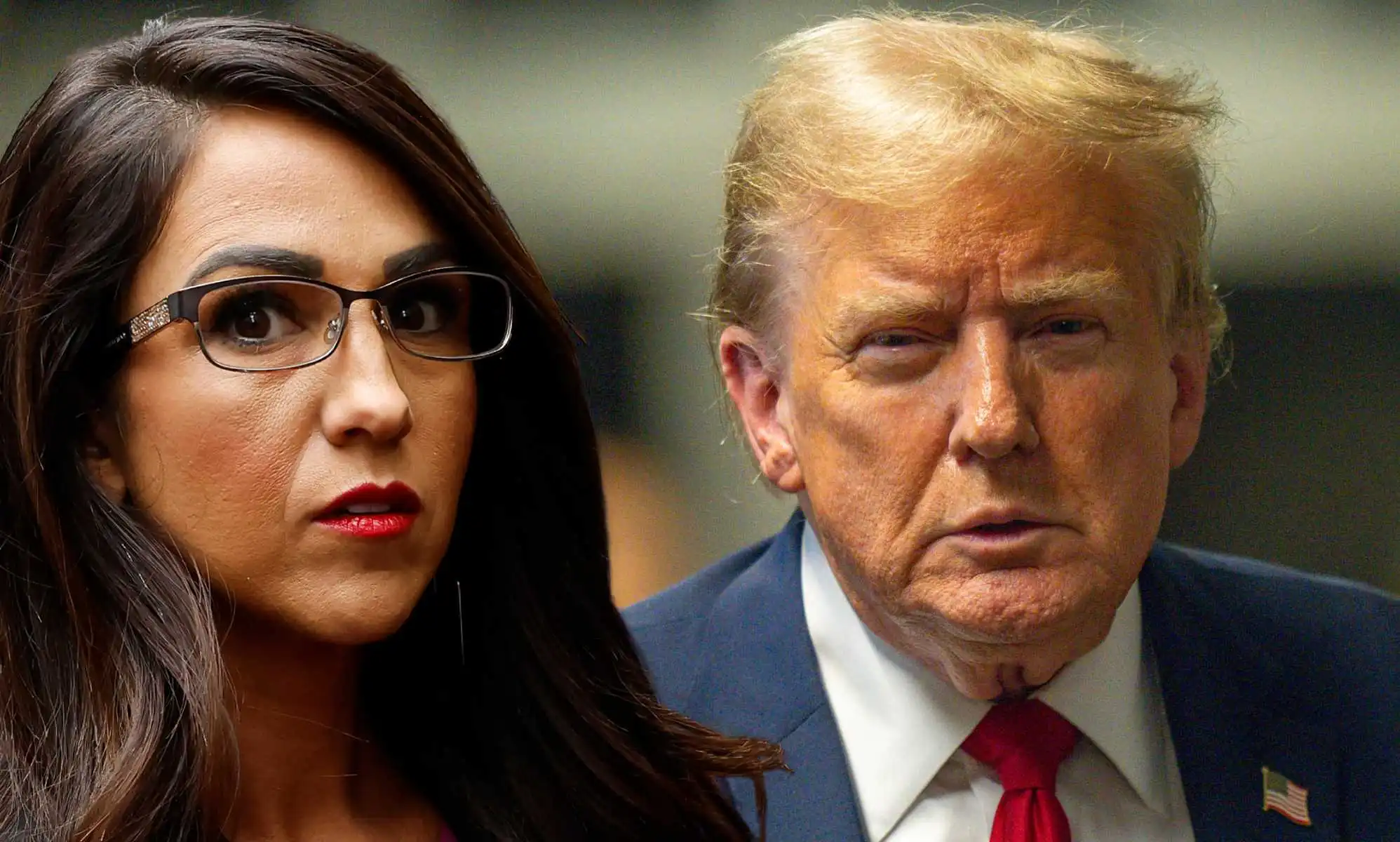 Lauren Boebert and Donald Trump