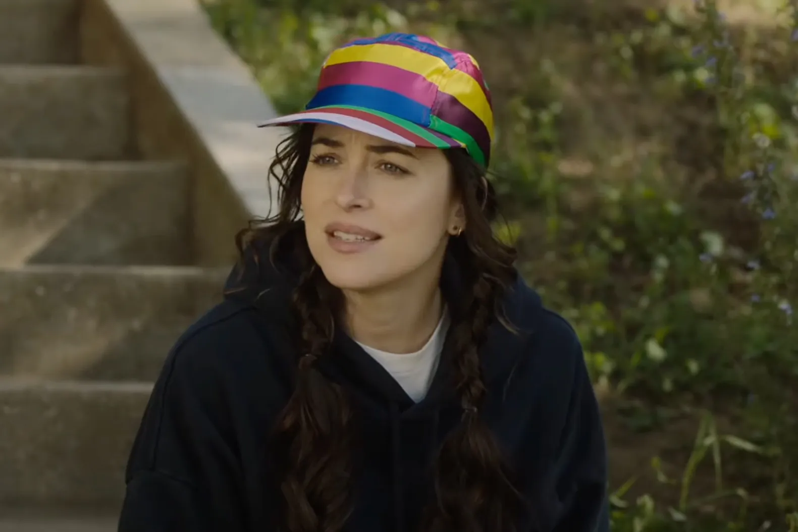 The actor plays a newly out lesbian in the upcoming film. (Max)