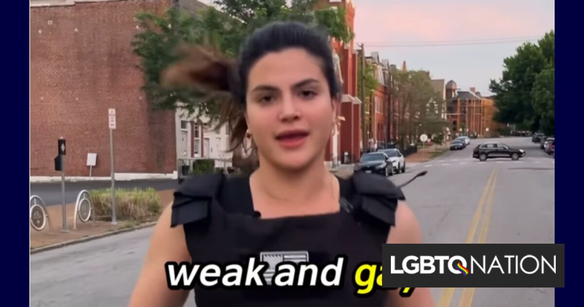 El candidato republicano tiene un eslogan de campaña absurdamente homofóbico