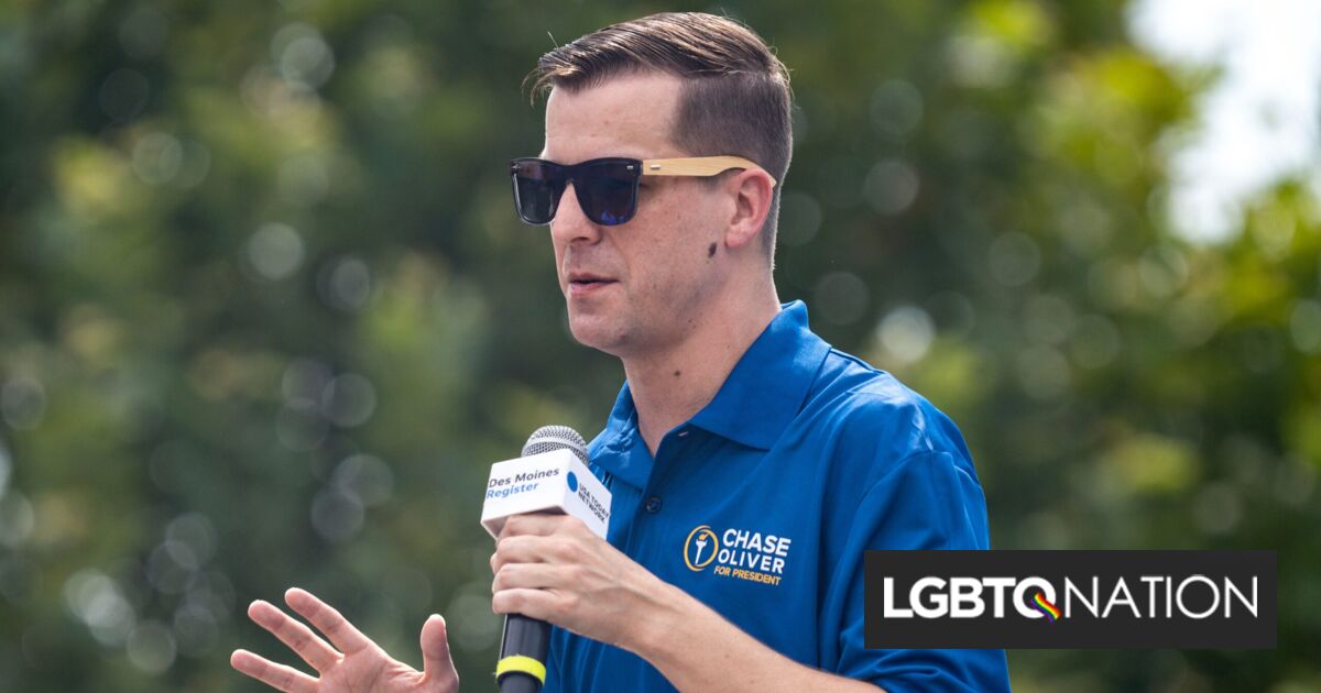 Los libertarios rechazan a Donald Trump y nominan a un hombre gay que apoya las actuaciones drag