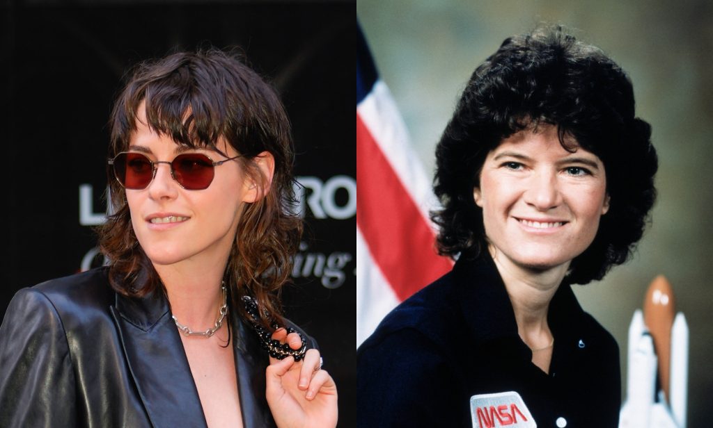 Kristen Stewart and Sally Ride