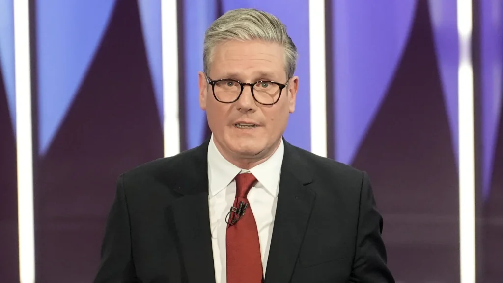 YORK, ENGLAND - JUNE 20: Labour leader Sir Keir Starmer speaking during tonight