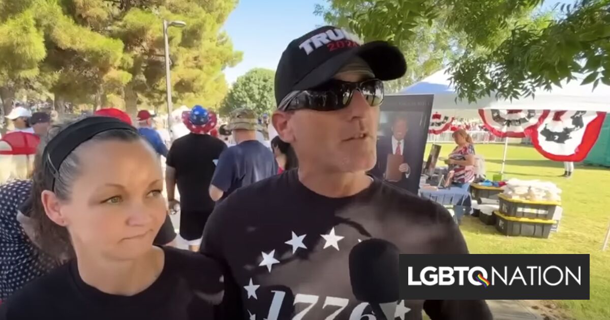 El presentador de noticias quedó atónito por la respuesta de este hombre del MAGA acerca de que Trump recibió represalias