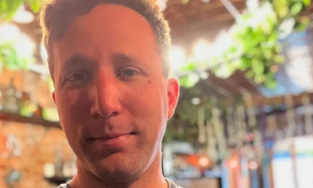 A selfie of the Cauldron Pub