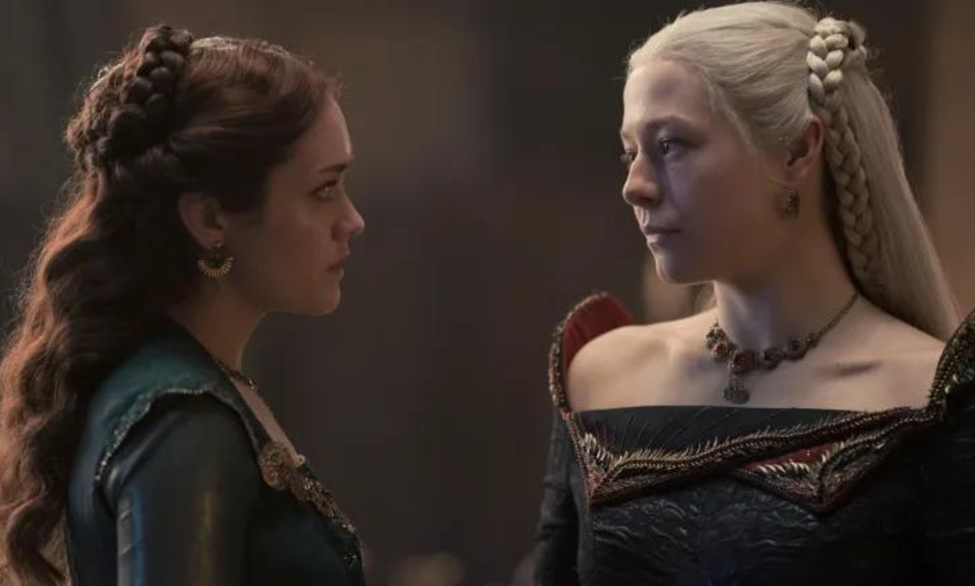 House of the Dragon fans want Rhaenyra and Alicent to be in a relationship. (HBO)