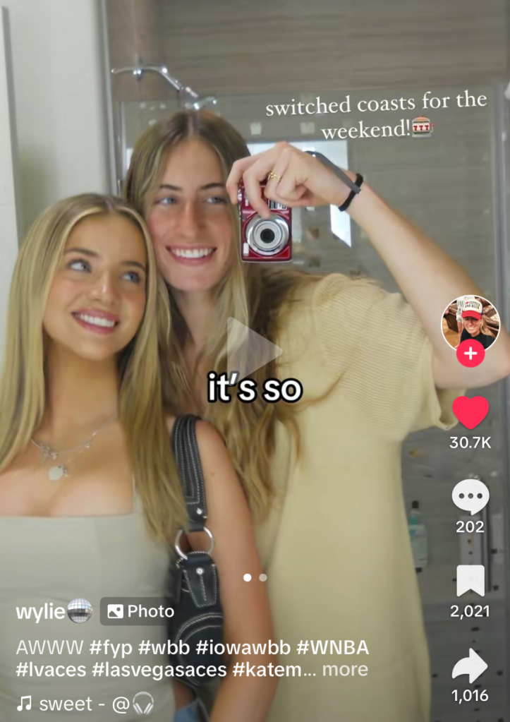 La estrella de la WNBA Kate Martin presenta suavemente a su novia "hermosa, impresionante y perfecta"